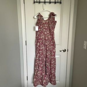Free People Floral Pattern Maxi Dress